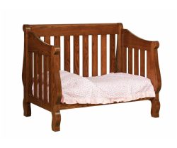 Hoosier Sleigh Toddler Bed Conversion