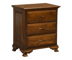 Americana 3 Drawer Nightstand