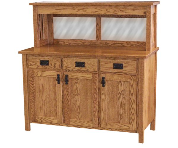 Classic Mission Buffet with Drawers
