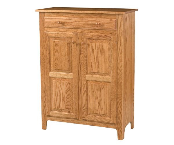 Classic 2 Drawer Raised Panel Pie Safe