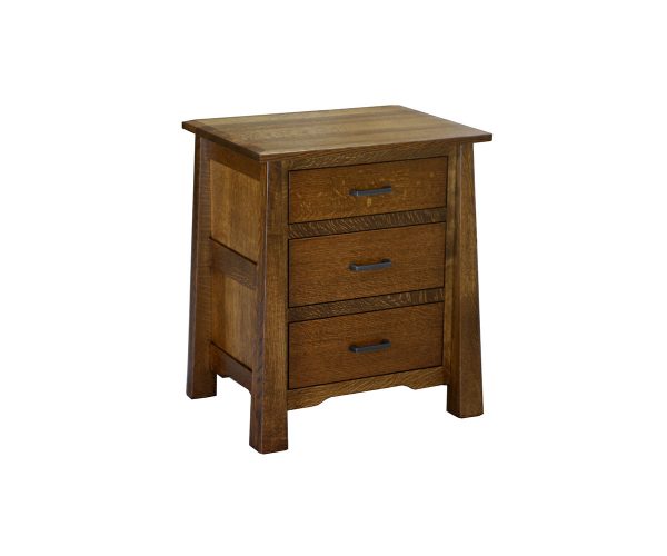 Cambridge 3 Drawer Nightstand