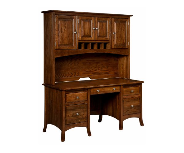 Carlisle Desk W/ Hutch