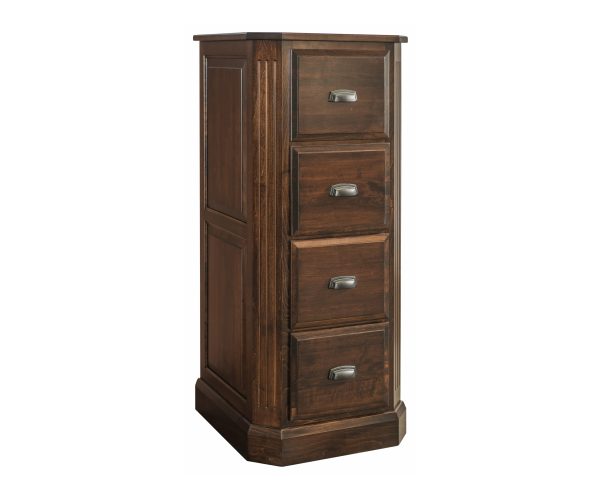 Classic Saturn 4 Drawer File Cabinet