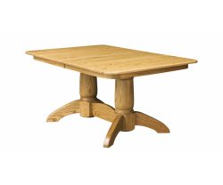 Tuscan Double Pedestal Table