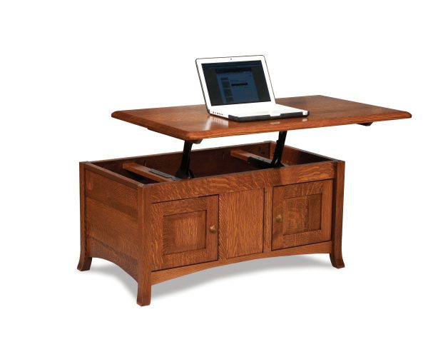 Carlisle Enclosed Lift Top Enclosed Coffee Table