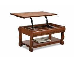 Old Classic Sleigh Lift-Top Coffee Table