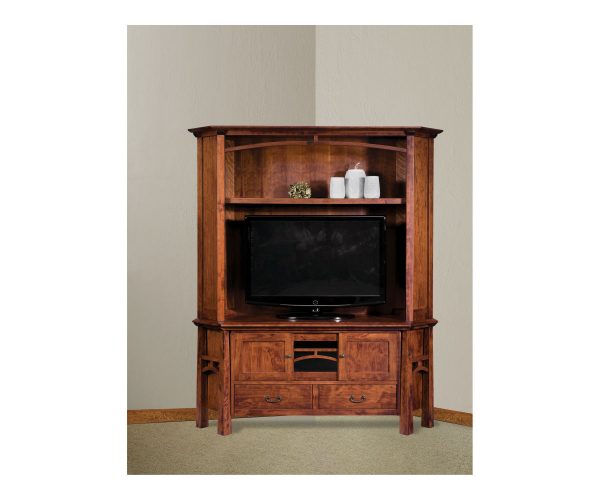 Artesa 2 Piece Corner Console with Hutch
