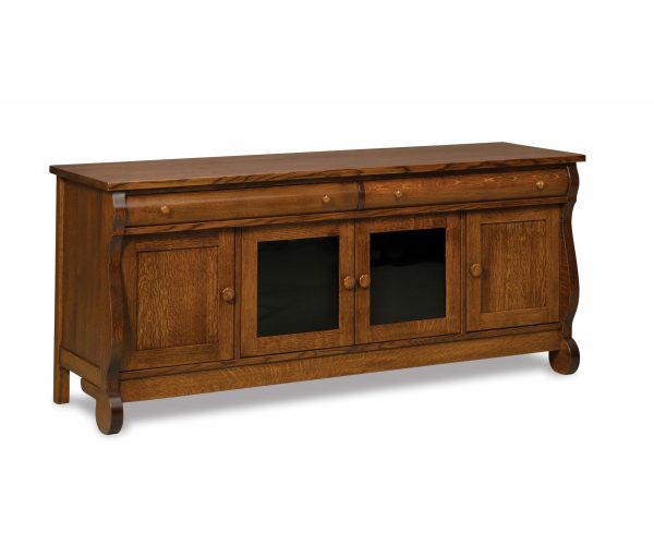 Old Classic Sleigh Media Stand