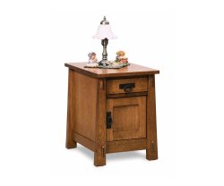 Modesto Enclosed End Table