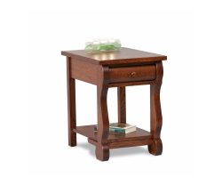 Old Classic Sleigh End Table