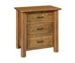 Fenwood 3 Drawer Nightstand