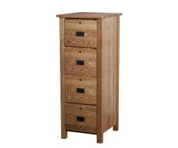 Classic Mission 4-Drawer File Cabinet