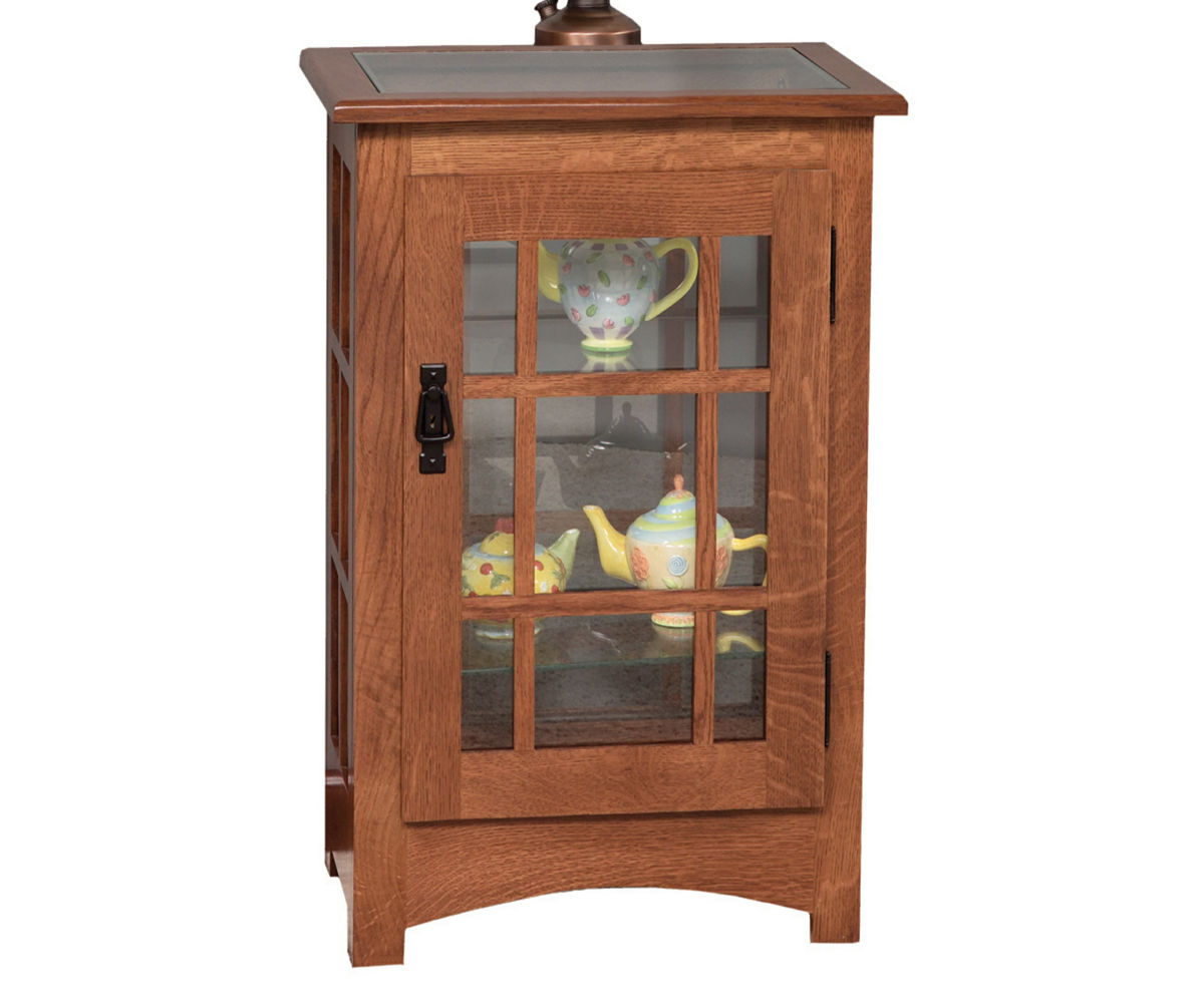 Mission Console End Table