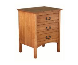 Granny Mission 3 Drawer Nightstand