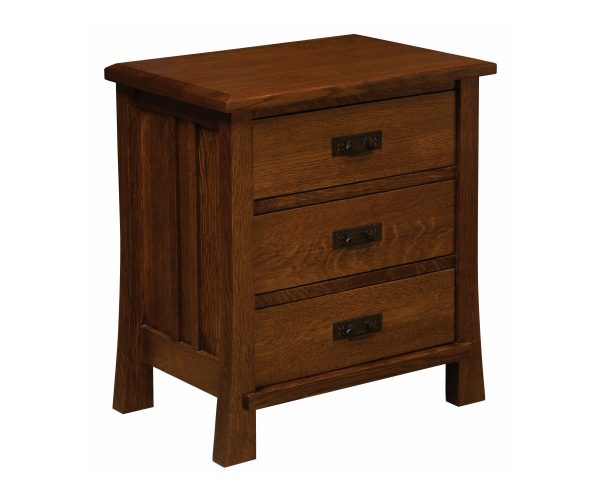 Grant 3 Drawer Nightstand