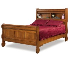 Old Classic Sleigh  Bookcase Headboard