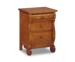 Old Classic Sleigh Nightstand