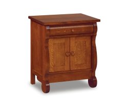Old Classic Sleigh Nightstand