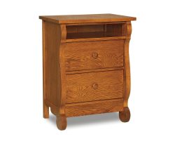 Old Classic Sleigh Nightstand