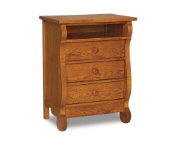 Old Classic Sleigh Nightstand