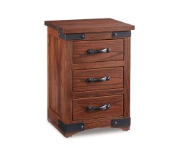Orewood 3 Drawer Nightstand