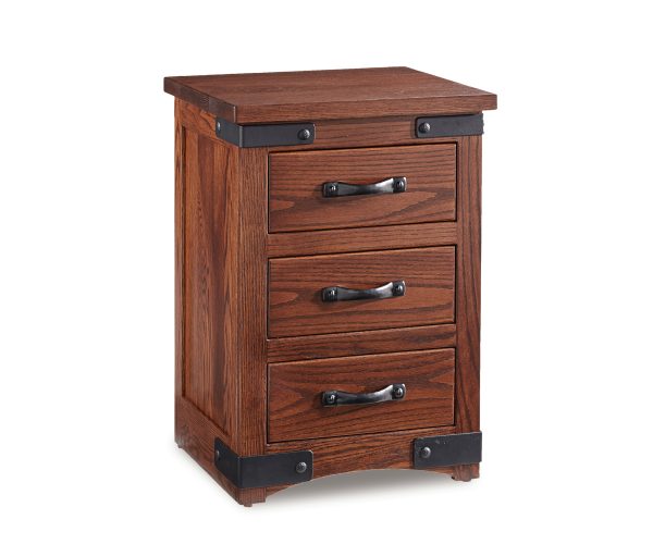Orewood 3 Drawer Nightstand