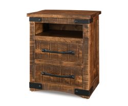 Orewood 2 Drawer Nightstand