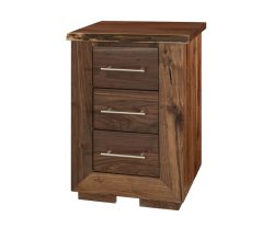 Live Wood 3 Drawer Nightstand