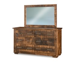 Live Wood  6 Drawer Dresser