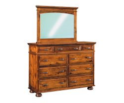 Kountry Treasure 9 Drawer Mule Dresser