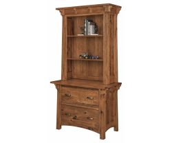 Manitoba Lateral File Cabinet and Hutch 41"