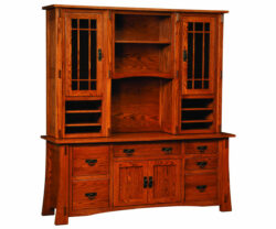 Modesto Credenza MC and Hutch 74"