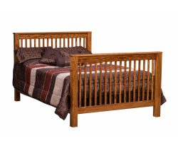 Mission Double Bed