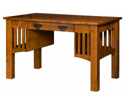 Mission Bookcase Writing Desk