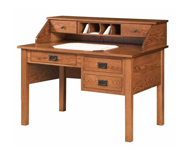 Mission Desk W/ Paymaster Hutch