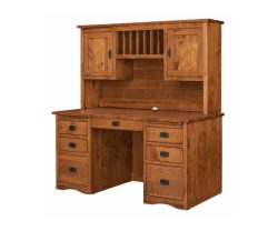 Mission Double Pedestal Desk