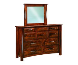 Ravena 10 Drawer Mule Dresser