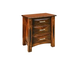 Ravena 3 Drawer Nightstand