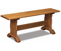 Carlisle Trestle Bench