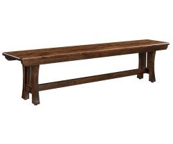 Curved Mission Bench