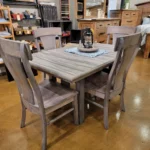 Salem Formica Top Trestle Table