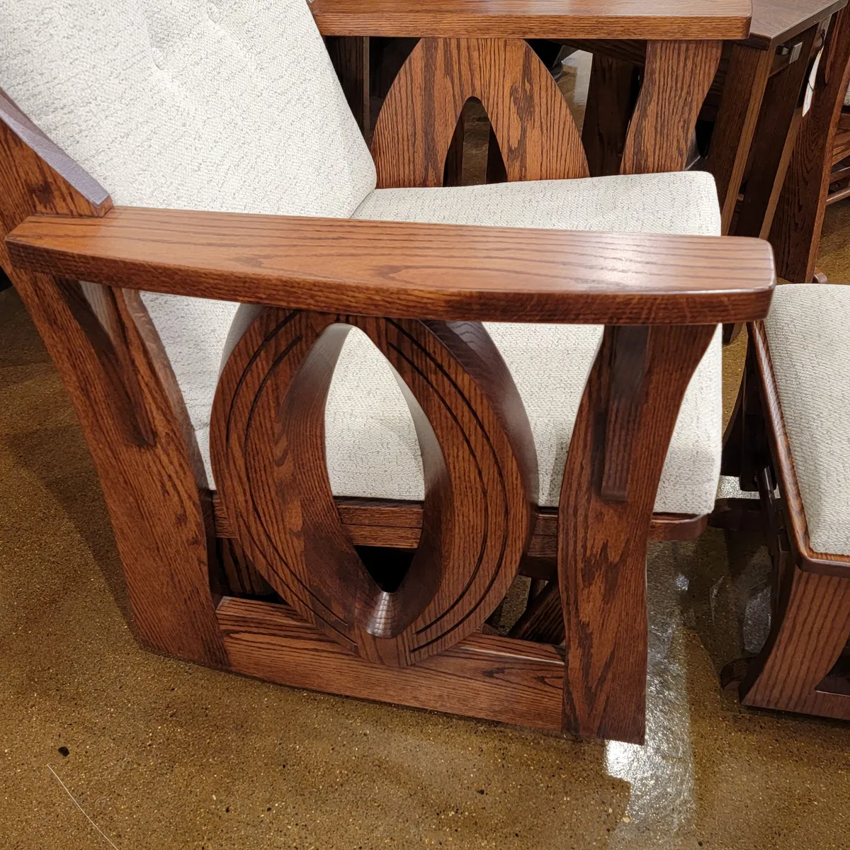 Featured image for “Sebana Saratoga Glider w/Ottoman”