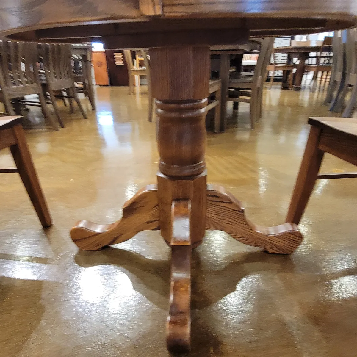 Featured image for “Single Pedestal Solid Top Table”