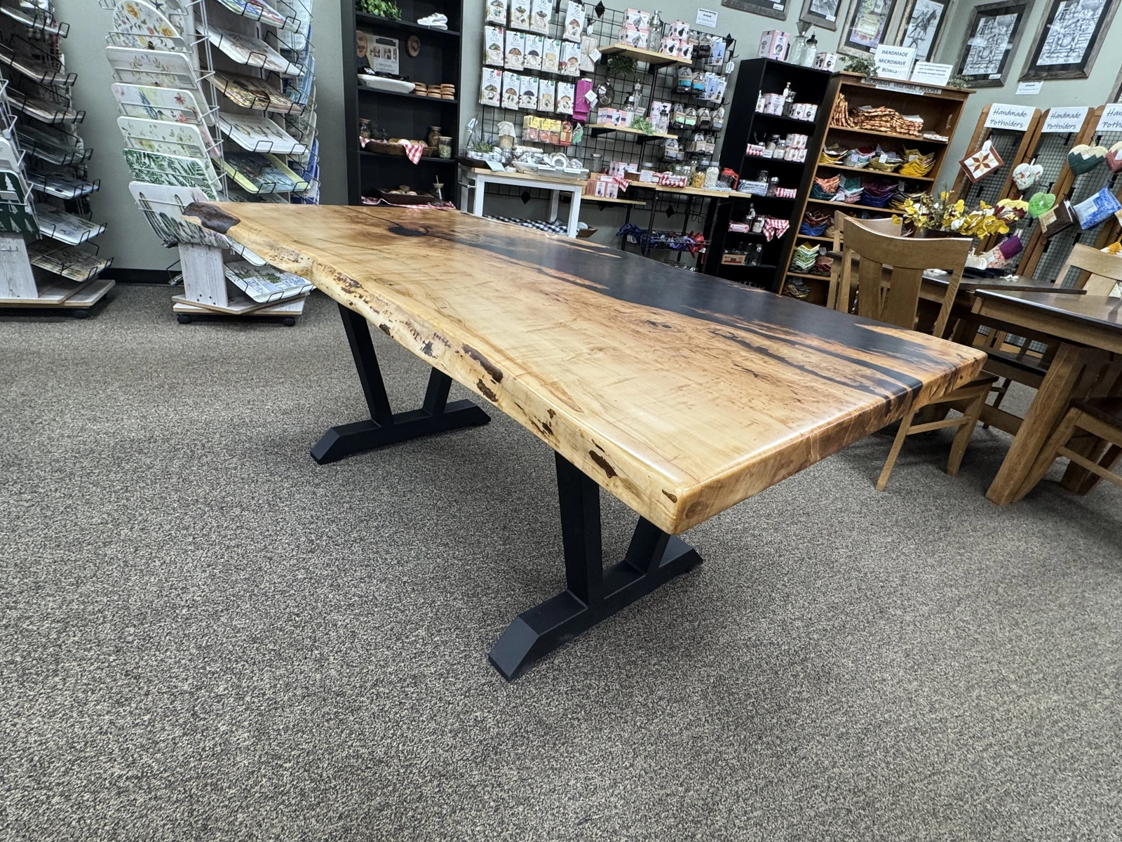Live Edge Table (Sahara Base)